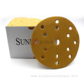 Sunplus Automotive Yellow Gold Paper Sanding Sheet